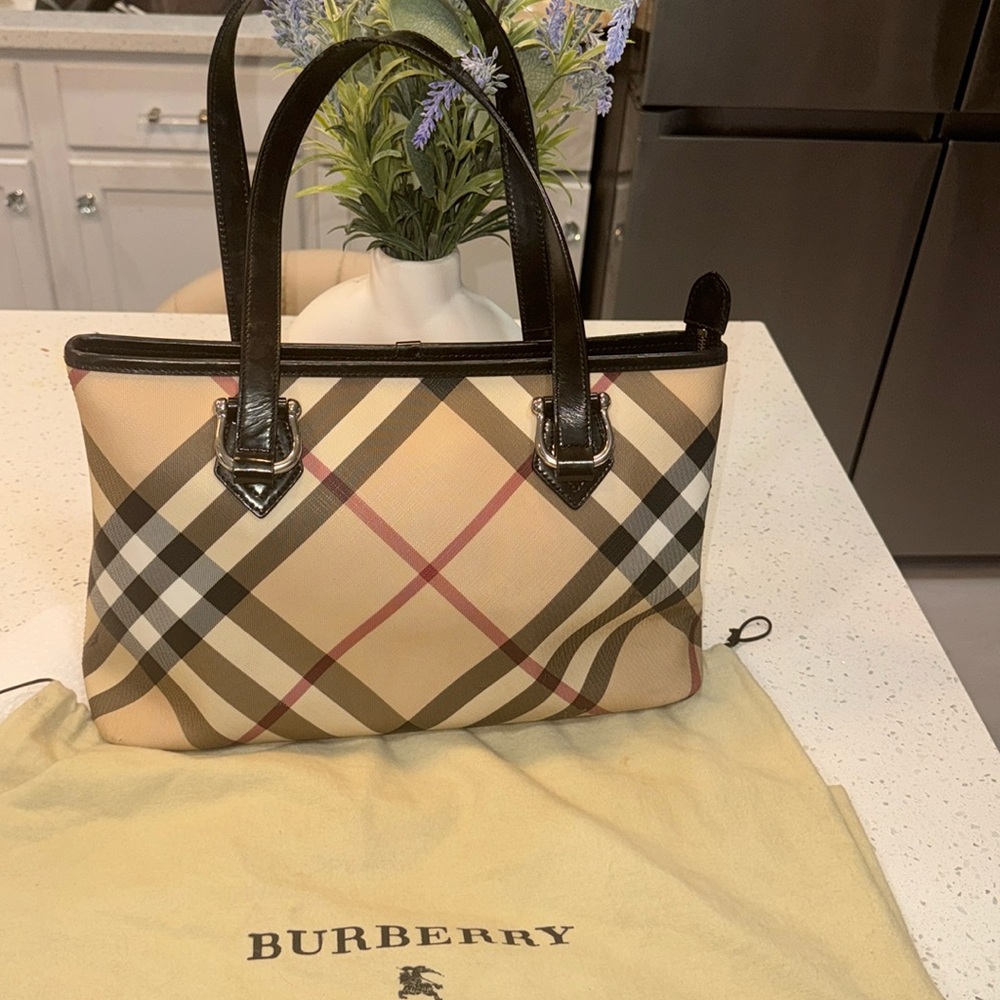 Sale today only!  Final !!! Burberry authentic shoulder bag